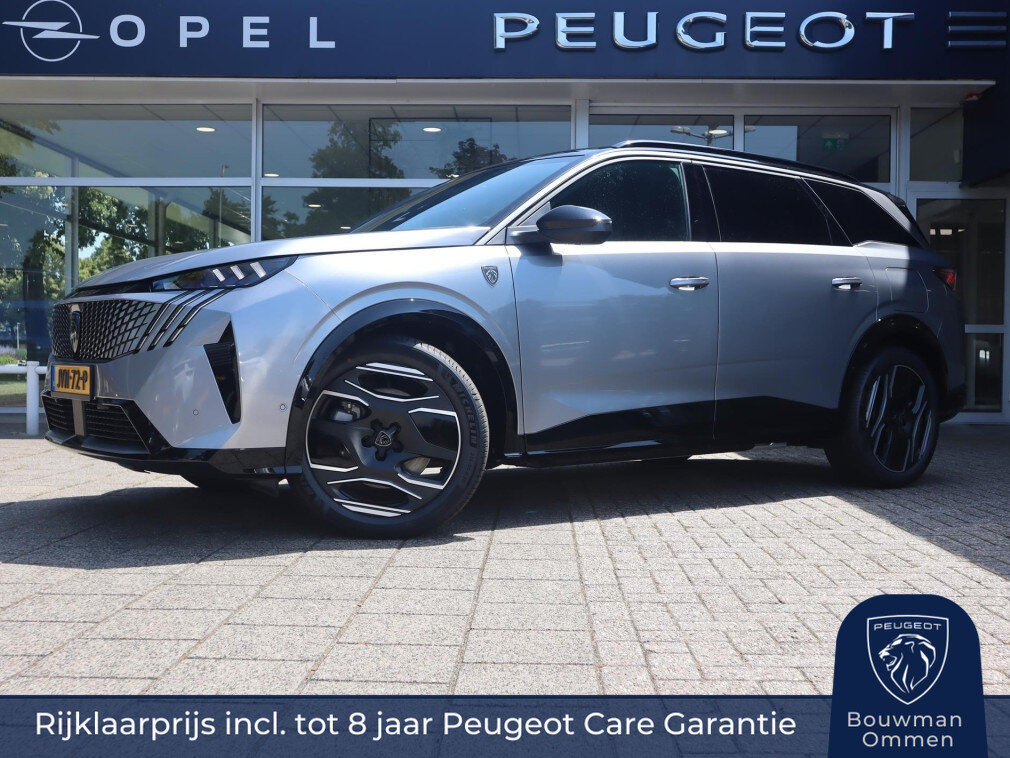 Peugeot e-5008 SUV EV GT Exclusive 73 kWh 210PK 7pers., Rijklaarprijs, Leder Trekhaak Navigatie 360° Camera 20 inch wielen VERKOCHT - Afbeelding 3