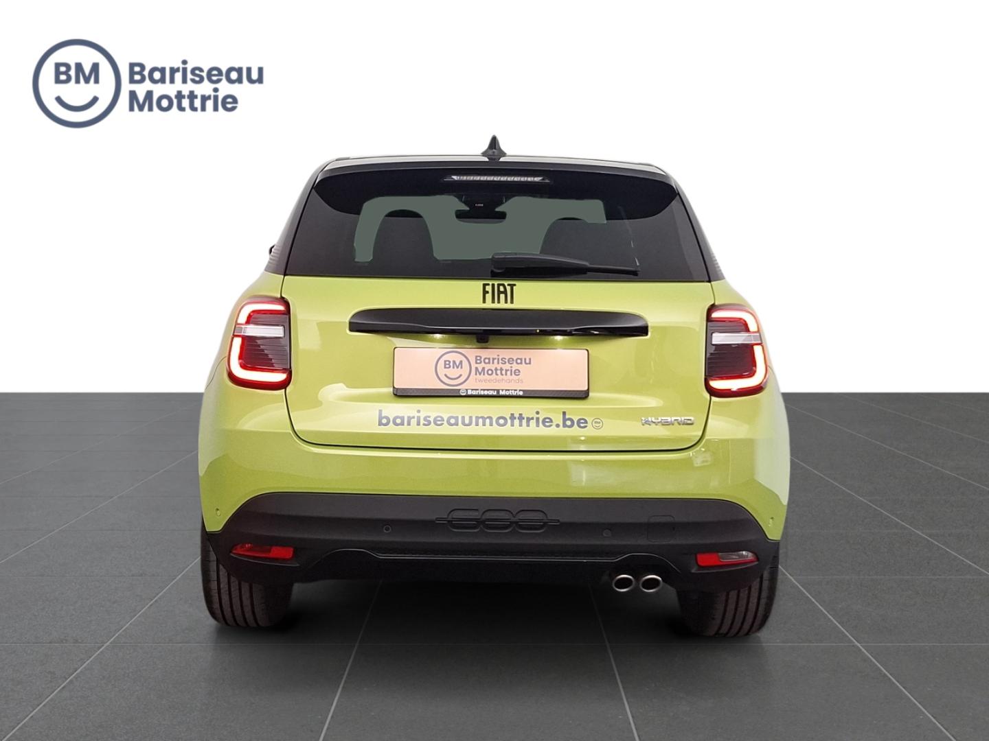 Fiat 600 HYBRID SPORT *CAMERA ACHTER*SENSOREN*ZETELVERWARMING*ELEK KOFFER*DAB*GPS*CARPLAY* - Afbeelding 5