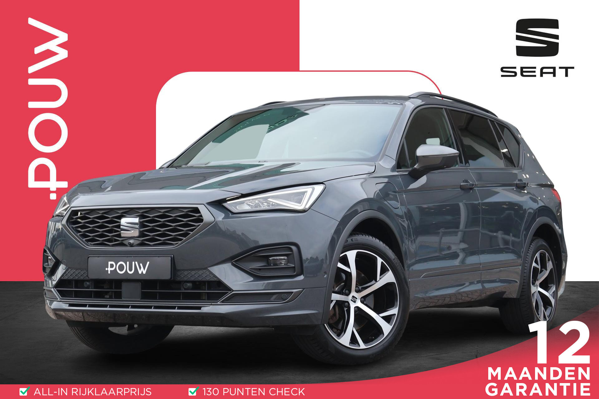 SEAT Tarraco 1.4 TSI e-Hybrid 245pk PHEV FR