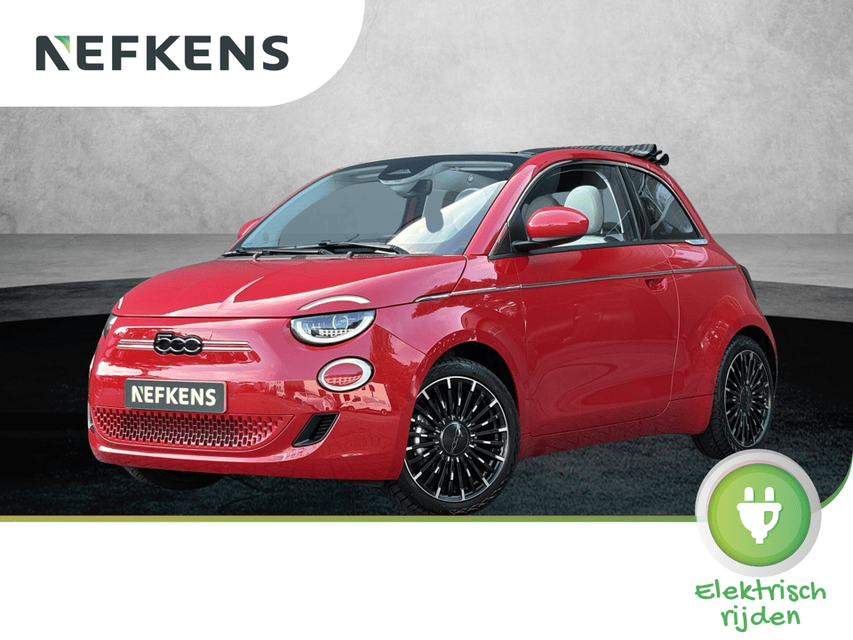 Fiat 500e La Prima 42 kWh Cabrio - Afbeelding 1