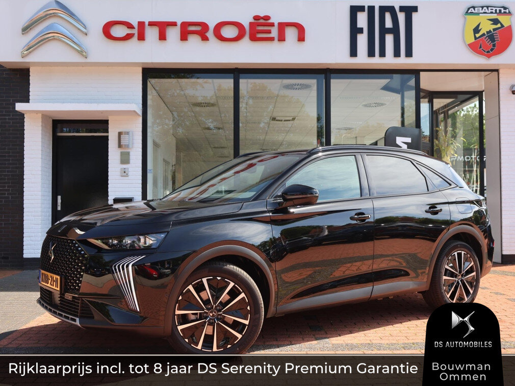 DS DS 7 E-TENSE Plug-in hybride 225PK eEAT8 Automaat Pallas Business, Rijklaarprijs | Adaptieve Cruise | Stoelverwarming | Alcantara