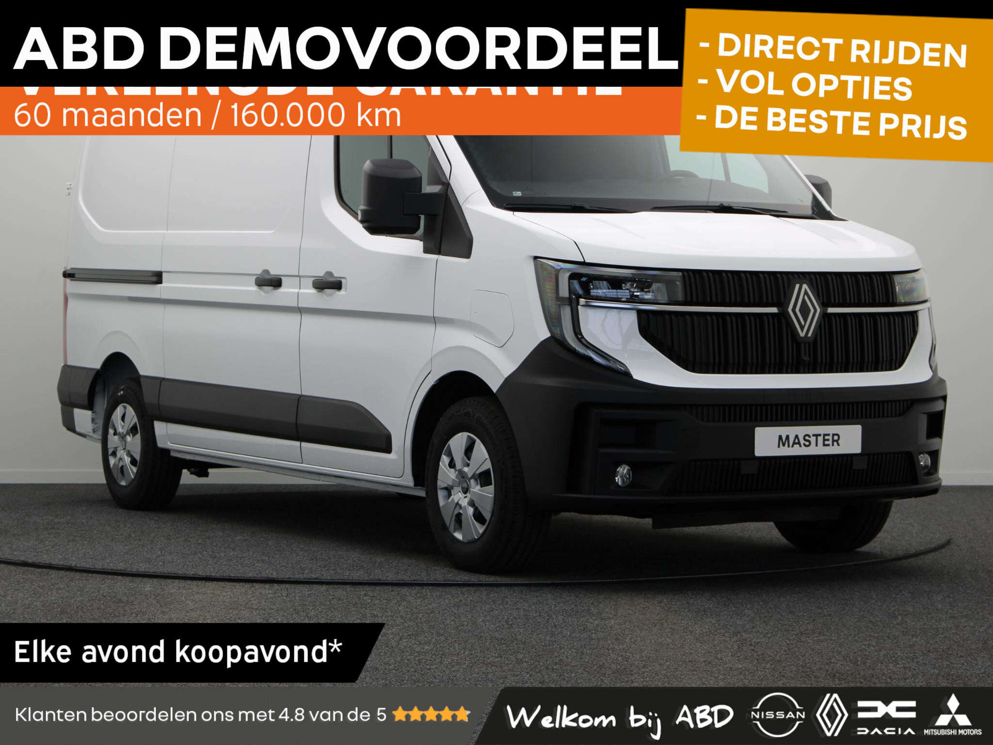 Renault Master E-Tech T35 L2H2 Extra long range 87 kWh