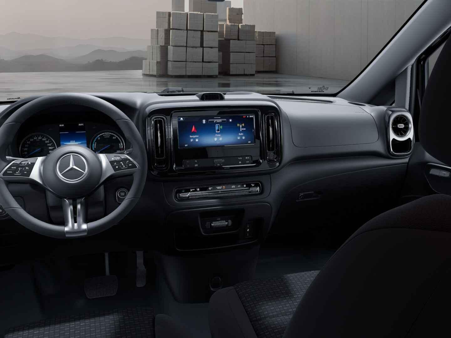 Mercedes-Benz eVito eVito 119 L2 Business Solution 90 kWh - Afbeelding 3