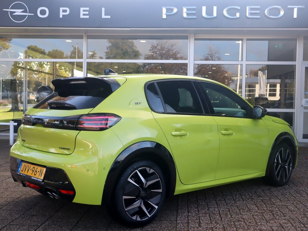 Peugeot 208 GT Hybrid 145PK e-DCS6 Automaat, Rijklaarprijs, Adaptieve Cruise Control 360 graden Camera Navigatie DAB+ - Afbeelding 5