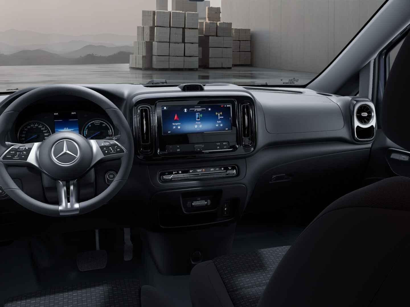 Mercedes-Benz eVito eVito 119 L2 Business Solution 90 kWh - Afbeelding 3