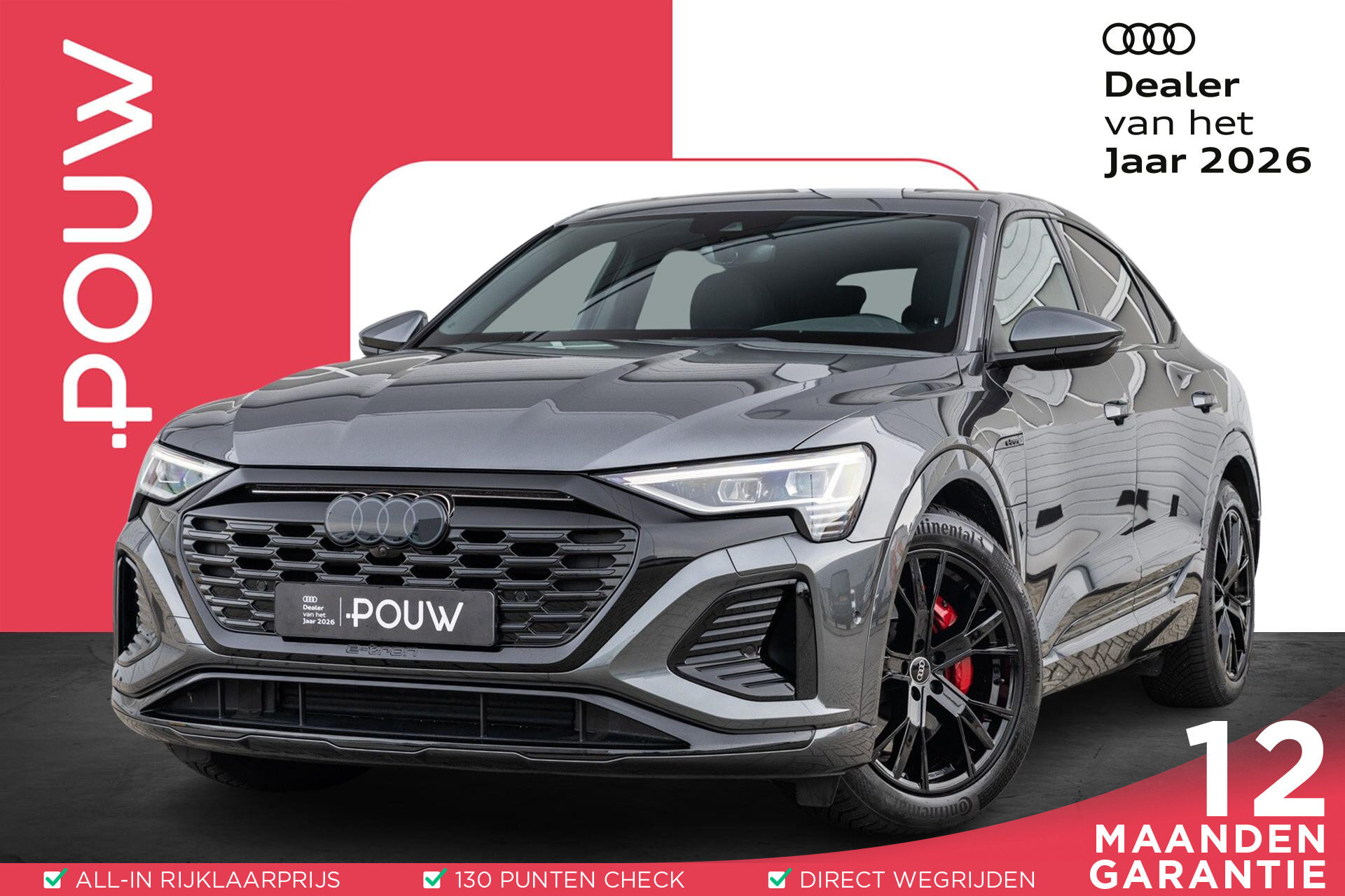 Audi Q8 Sportback e-tron 50 340pk quattro S edition 95 kWh