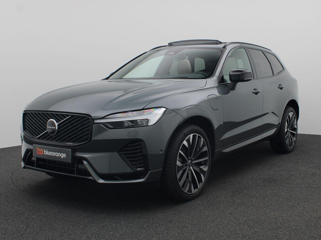 Volvo XC60 2.0 T6 Plug-in hybrid AWD Plus Dark 355PK Aut. Panoramadak, Trekhaak, Luchtvering, 21" LM Velgen, Alarm, Head-Up Display, 360gr. Camera, Stoel-Stuurverwarming, Memorystoel, Elektr. Achterklep