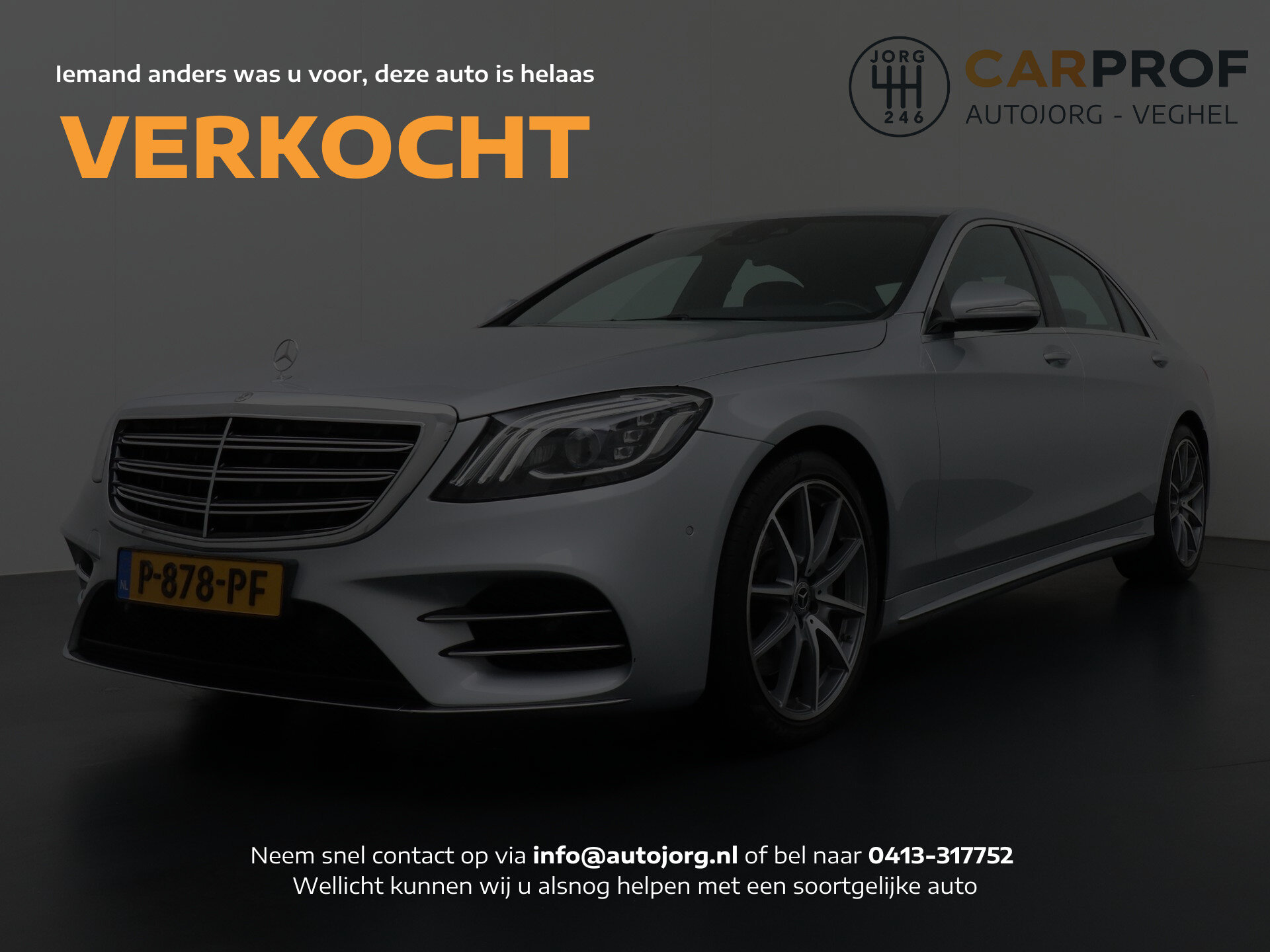 Mercedes-Benz S-klasse 350 d 4Matic AMG Lang - Afbeelding 1