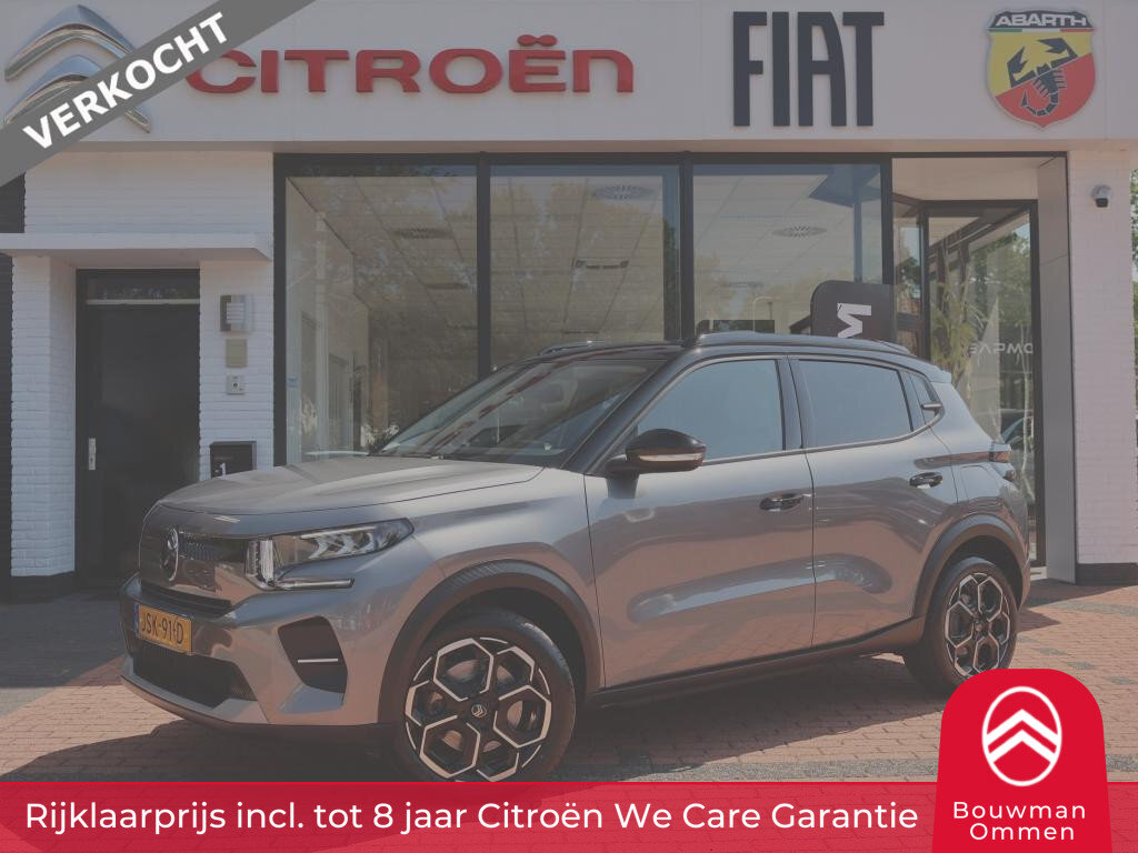 Citroën ë-C3 EV 44kWh 113PK Comfort Range Automaat Max, Rijklaarprijs | Navigatie | Camera | DAB+ VERKOCHT