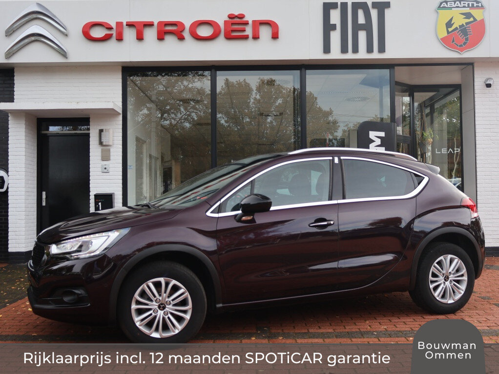 DS DS 4 Crossback PureTech turbo 130PK S&S H6 So Chic, Rijklaarprijs | Navigatie | Trekhaak | Denon HiFi | LED Verlichting