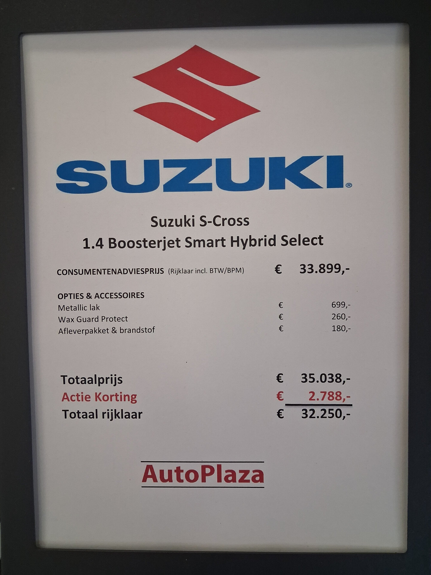 Suzuki S-Cross 1.4 Boosterjet Select Smart Hybrid - Afbeelding 2