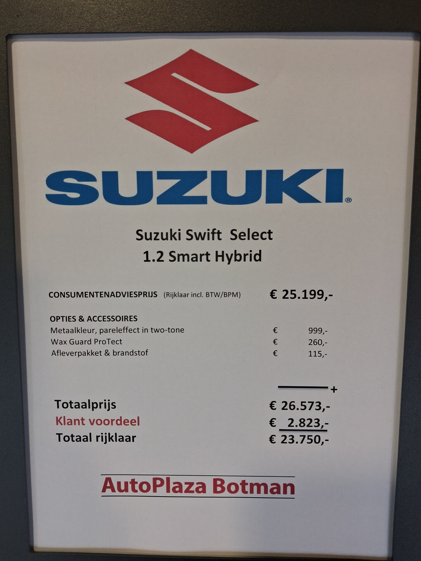 Suzuki Swift 1.2 AllGrip Select Smart Hybrid - Afbeelding 2
