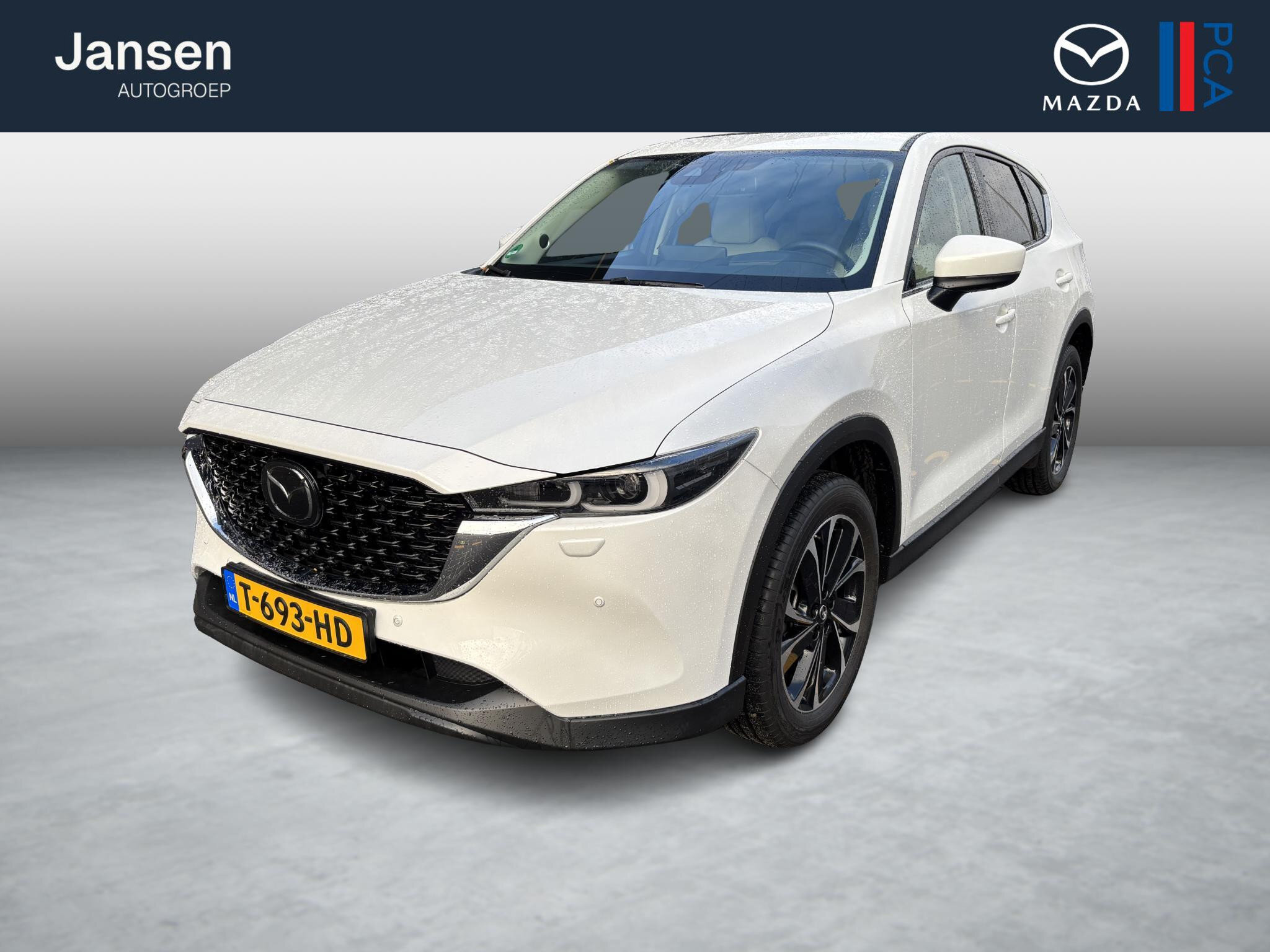 Mazda CX-5 2.0 e-SkyActiv-G M Hybrid 165 Exclusive-Line Trekhaak, Leder, 1e Eig, Dealer Onderhouden, Navi, Camera, Adaptief, Parkeersensor, Stoelverwarming &amp; Ventilatie,