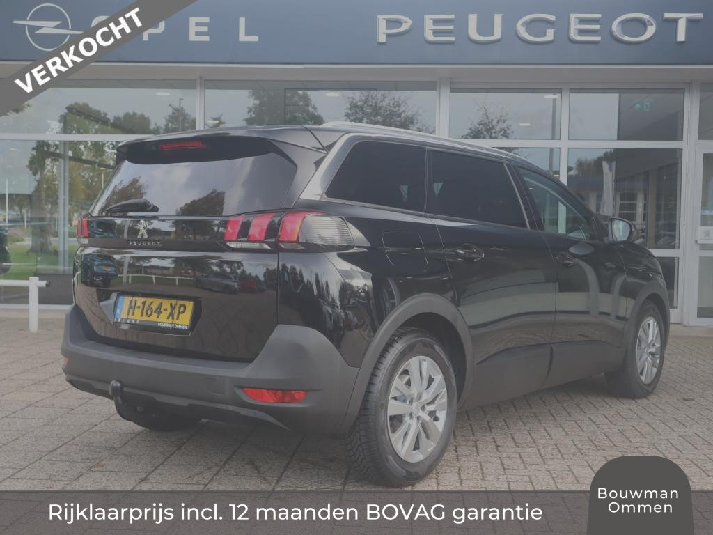 Peugeot 5008 SUV Blue Lease Executive PureTech 130pk S&S EAT8 automaat, Rijklaarprijs, Navigatie Camera Trekhaak VERKOCHT