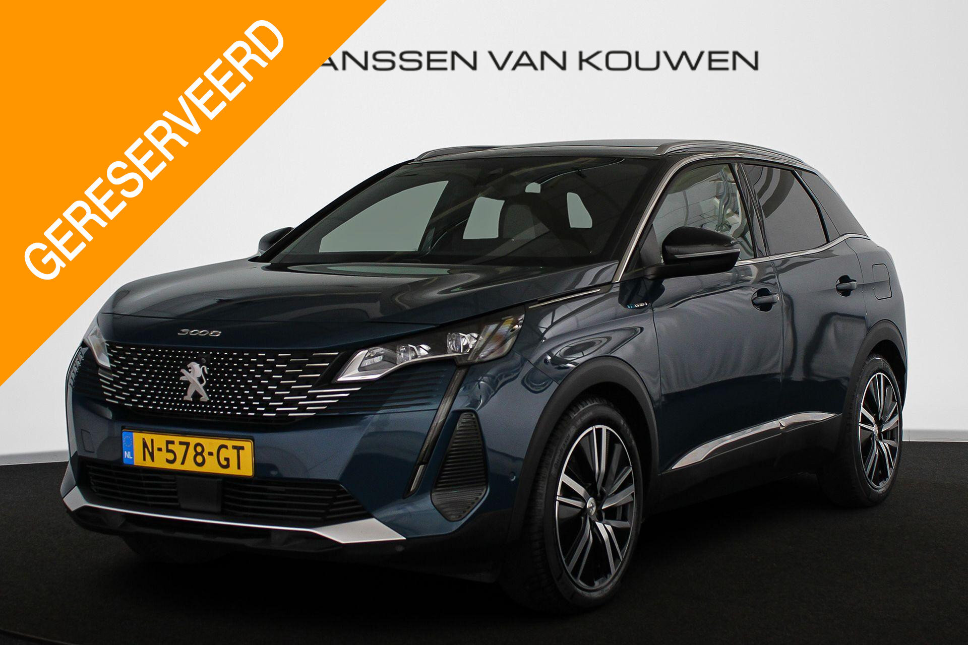 Peugeot 3008 1.6 HYbrid4 300 Blue Lease GT