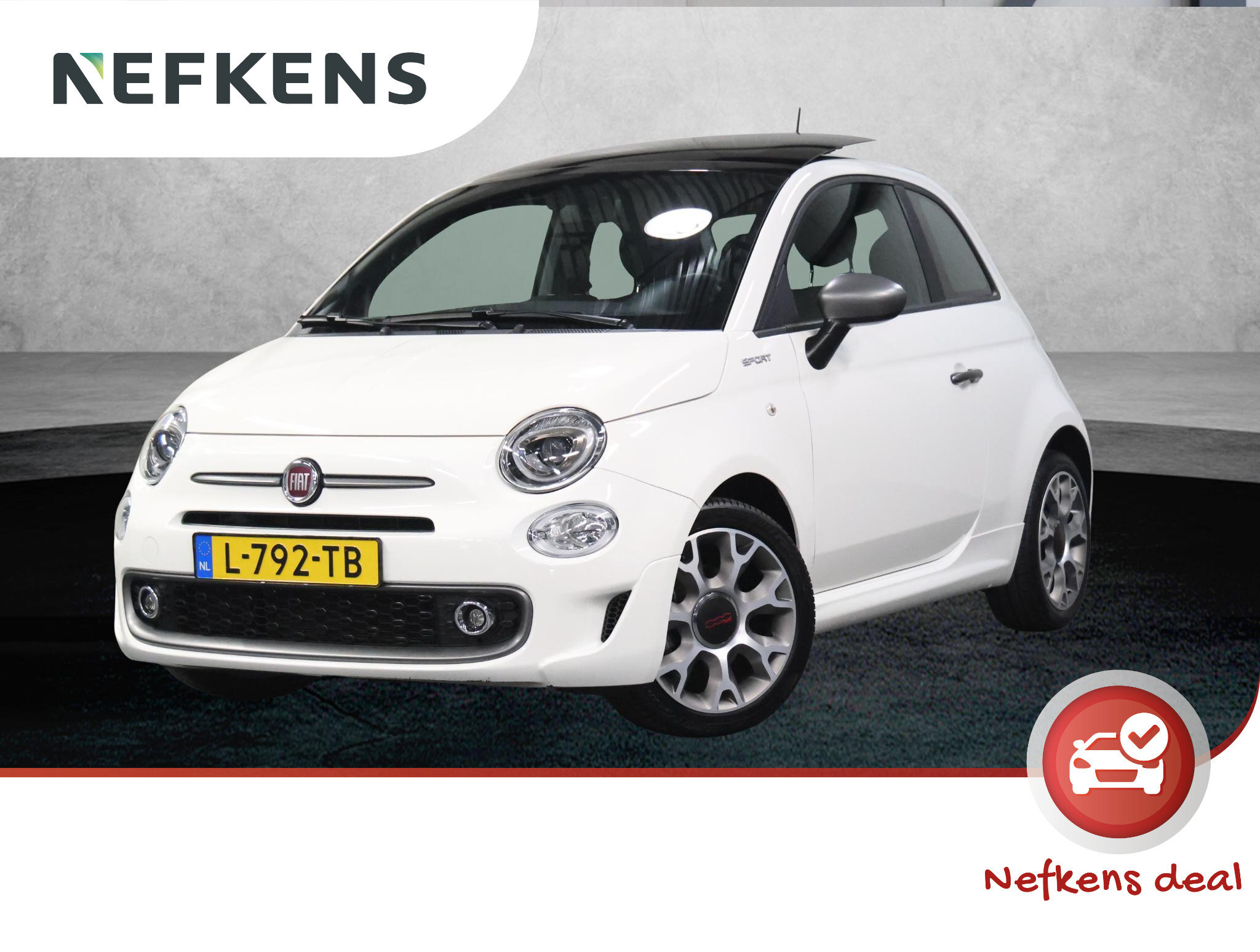 Fiat 500 1.0 Hybrid Sport - Afbeelding 1