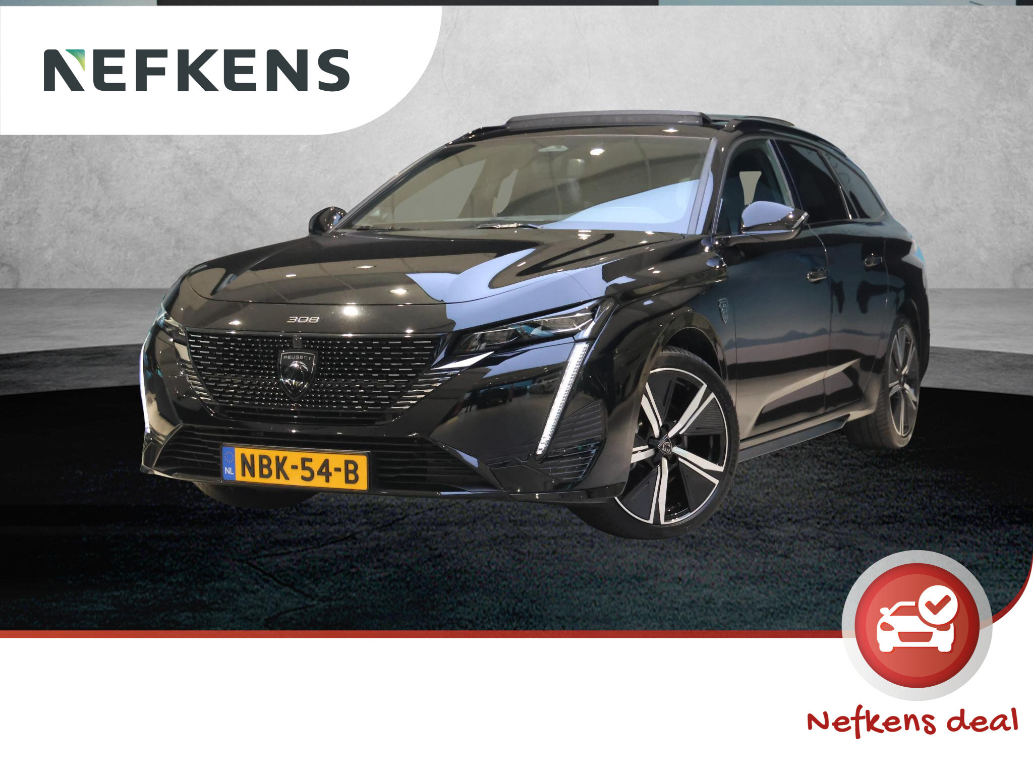 Peugeot 308 SW GT Hybrid 136 pk Automaat - Afbeelding 1