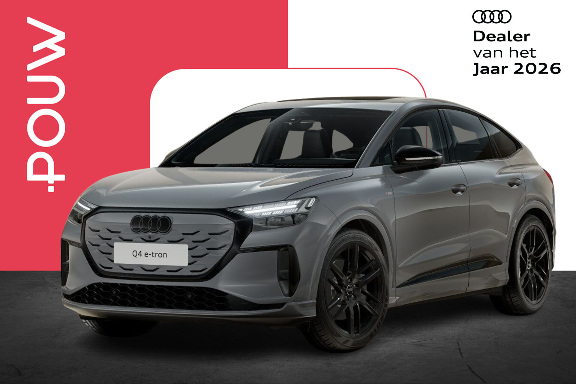 Audi Q4 Sportback e-tron S edition performance 286pk 82 kWh