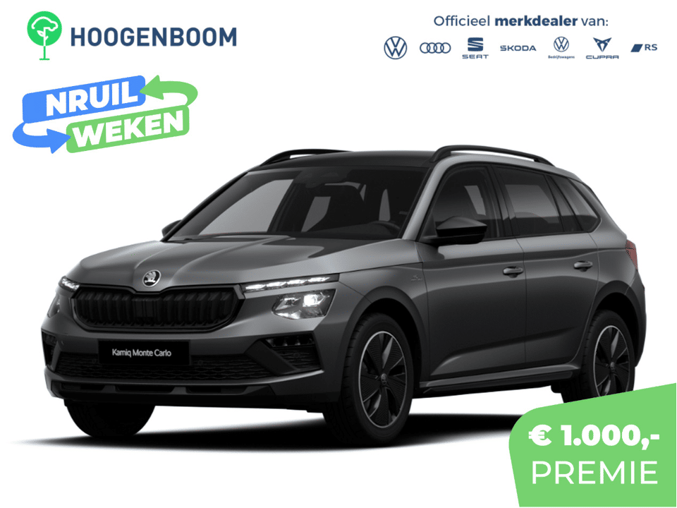 Skoda Kamiq 1.0 TSI Monte Carlo - Afbeelding 1