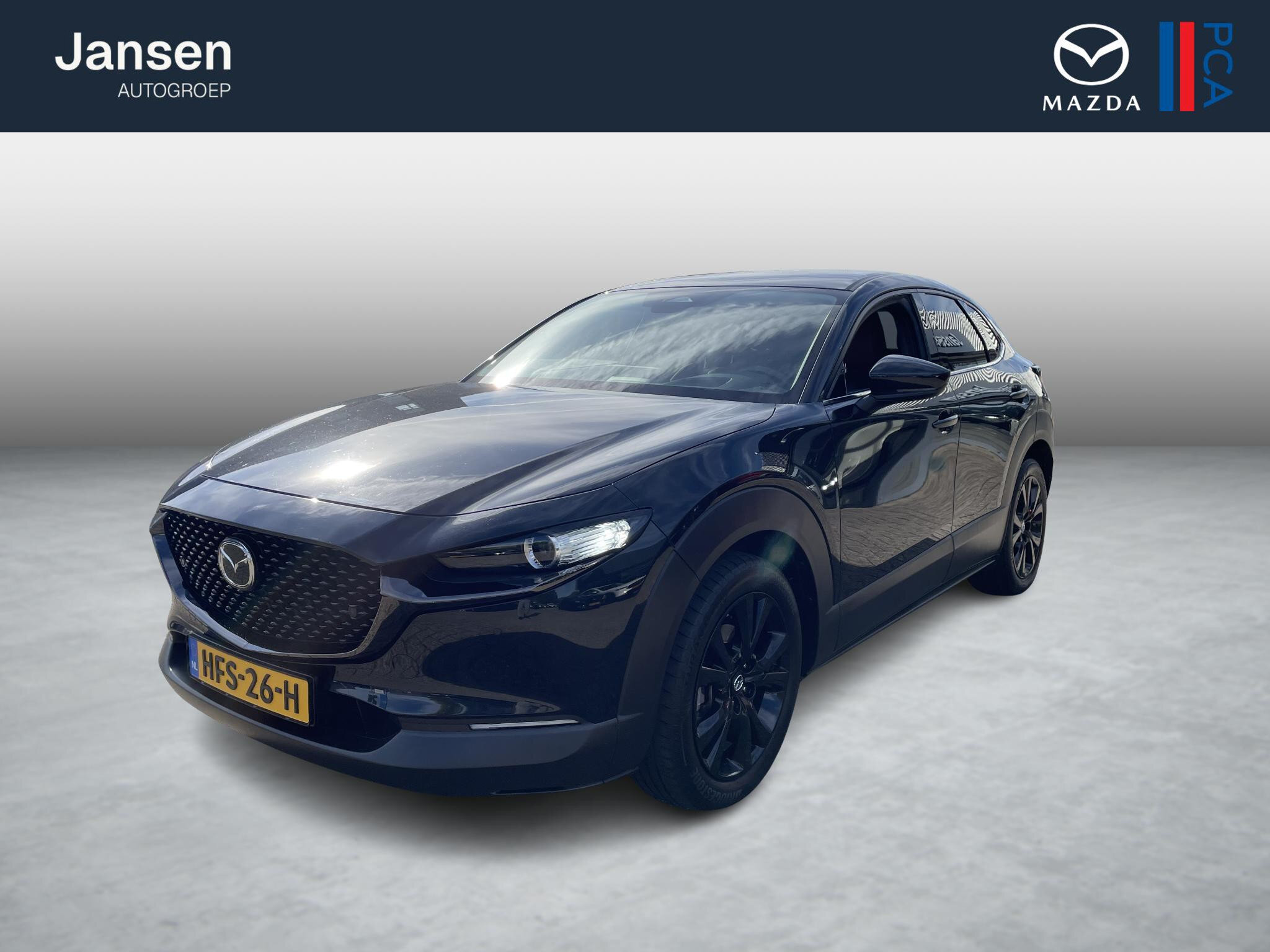Mazda CX-30 2.5 e-SkyActiv-G M Hybrid Nagisa , Automaat, Half Leder, Bose, Navi, Clima, Adap.Cruise, Camera, Stoelverwarming, Apple Carplay, Android Auto, PDC, LKA