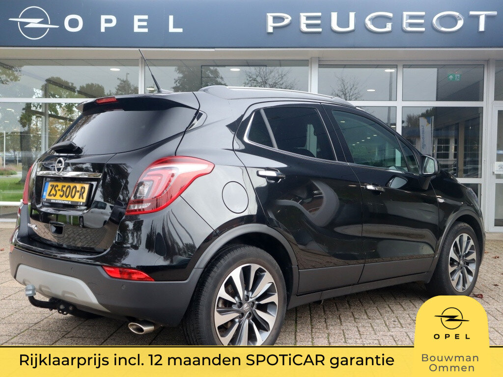 Opel Mokka X Innovation 1.4 Turbo 140pk Start/Stop, Rijklaarprijs, Navigatie Stuur- en Stoelverwarming Leder Trekhaak VERKOCHT
