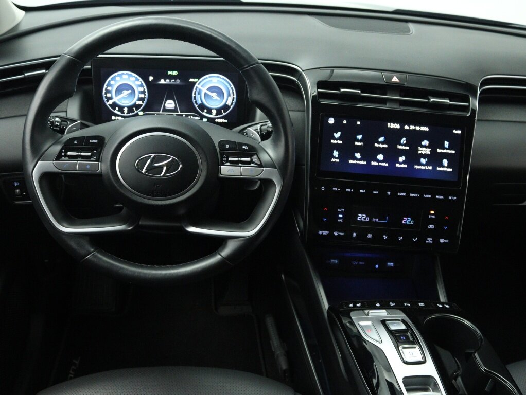 Hyundai Tucson 1.6 T-GDI HEV Premium | Trekhaak | 360 camera | Navi | Leder - Afbeelding 3