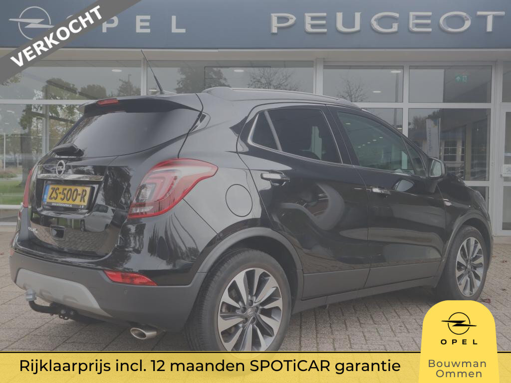 Opel Mokka X Innovation 1.4 Turbo 140pk Start/Stop, Rijklaarprijs, Navigatie Stuur- en Stoelverwarming Leder Trekhaak VERKOCHT