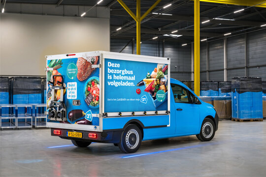 Duurzame en efficiënte boodschappenbezorging