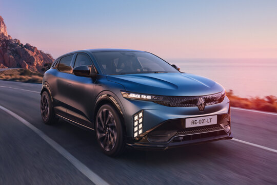 Renault - Nieuwe Megane -Zijvoor