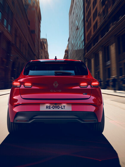 ABD Renault - Nieuwe Clio 2025 - Achterkant