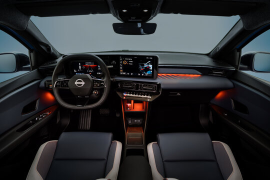 ABD Nissan - Nieuwe Micra - Interieur Red