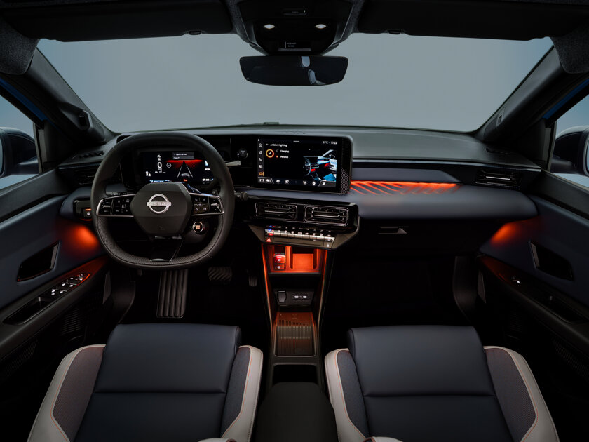 ABD Nissan - Nieuwe Micra - Interieur Red