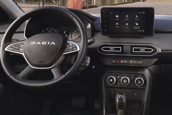 Dacia Sandero media display