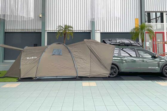 ABD Dacia - Dacia Jogger Sleep pack - tent met grote leefruimte