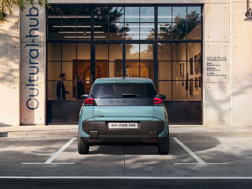 ABD Dacia - De nieuwe Spring - Achterkant