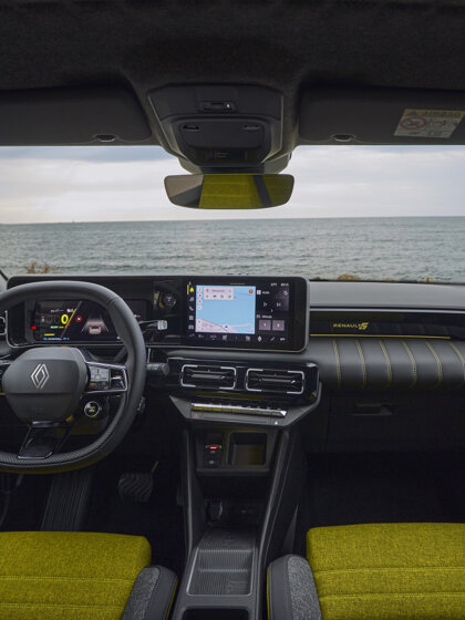 Renault 5 E-Tech electric - iconic cinq version - interieur