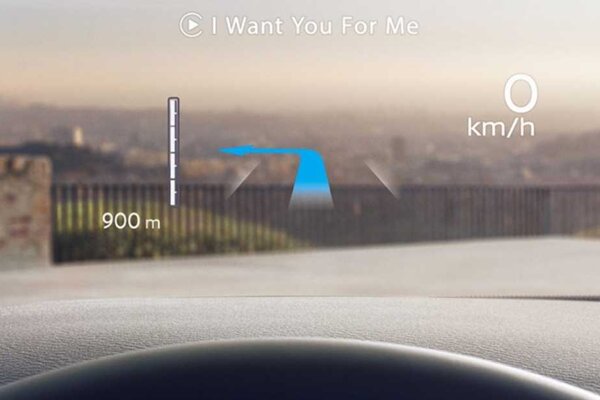ABD Nissan - heads up display