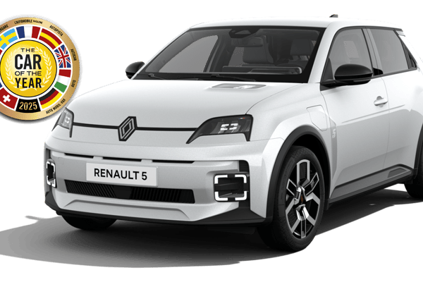 Renault 5 - wit - car of the year
