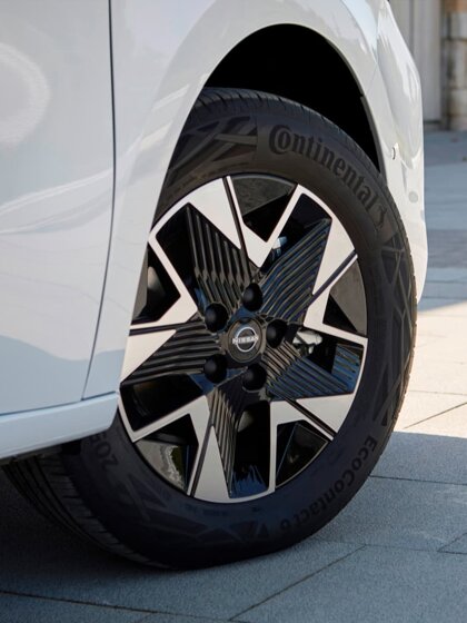 Nissan Townstar - Diamand lichtmetalen velgen