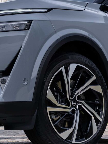 ABD Nissan - Nieuwe Qashqai - LED-verlichting en indrukwekkende 20 inch lichtmetalen velgen