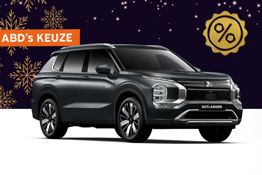 16-9 Outlander - Eindejaarsactie ABD Mitsubishi