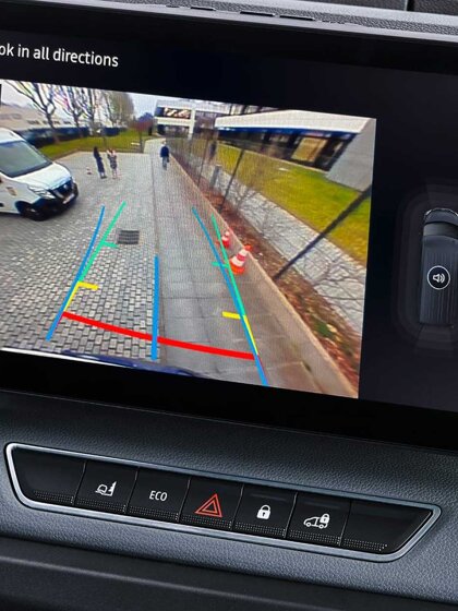 ABD Nissan - Nieuwe Interstar - achteruitrijcamera