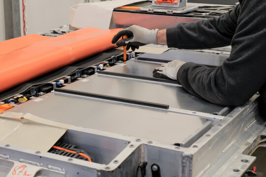 Accu reparatie elektrische auto