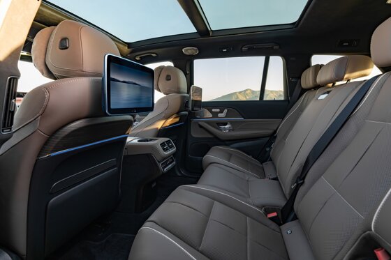 Mercedes-Benz GLS achterbank