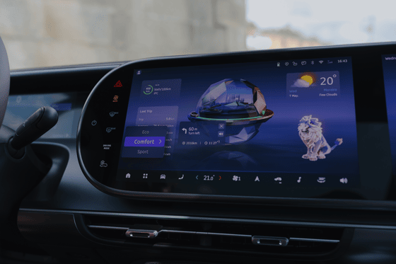 smart #5 digitaaldashboard