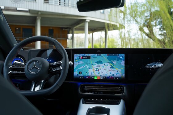 CLA hybride MBUX-systeem