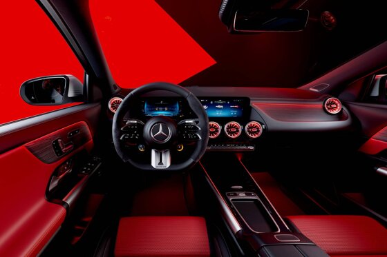 AMG GLA - technologische innovatie