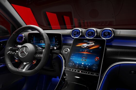 AMG GLC - combi-instrument