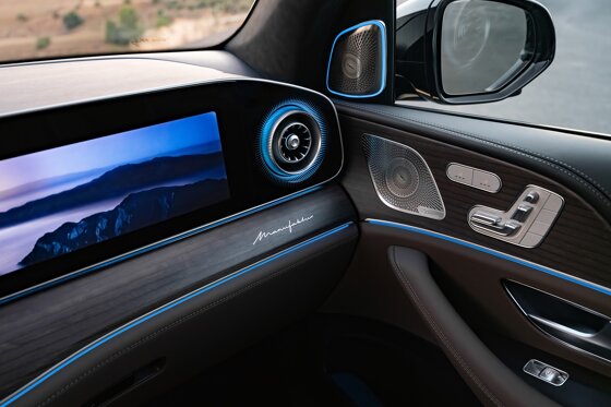 Mercedes-Benz GLS burmester surroundsysteem