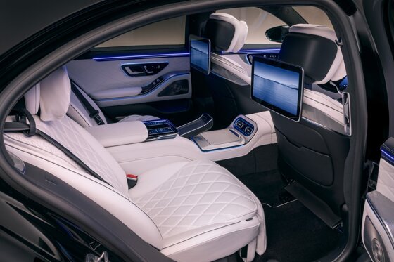 Mercedes-Benz S-Klasse Interieur achter